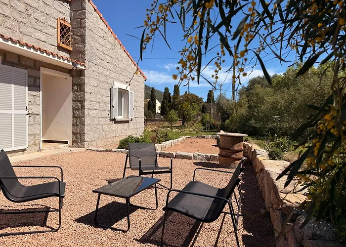 Sposata - Maison En Pierre Avec Piscine Privee Chauffee - Proche Plage - Figari *